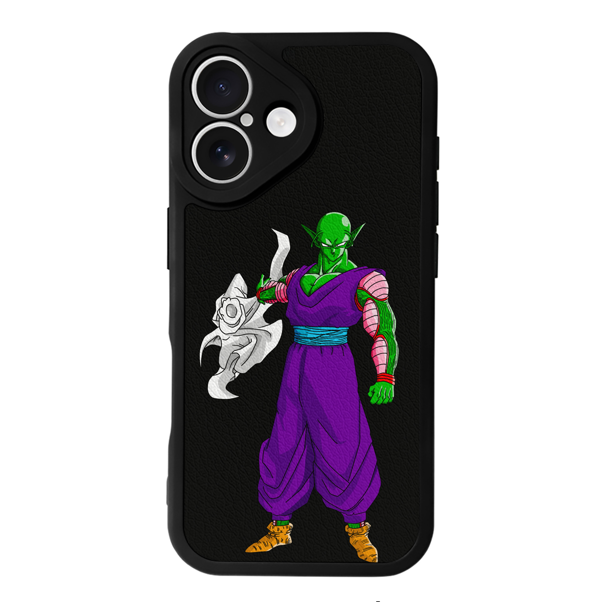 （画像用） ドラゴンボール ピッコロ DRAGON BALL Piccolo 【iPhone 16シリーズ対応】シリコンスマホケース（レザー調） 材質：シリコン